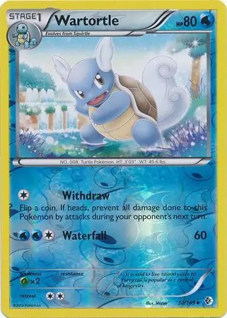 Boundaries Crossed Wartortle #30/149 reverse holo